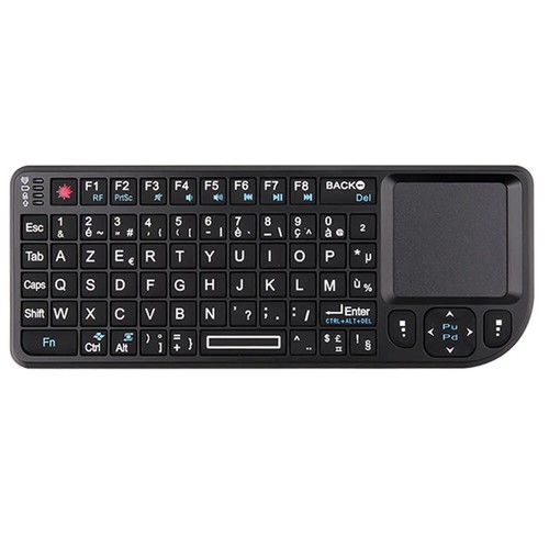 Keyboard 2.4G 7 Color Backlit English Russian Spanish French Touchpad Air Mouse - Picture 9 of 25