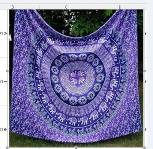 AU STOCK Large Indian Ombre Tapestry Wall Hanging Mandala Hippie Bedspread Throw - Picture 78 of 98