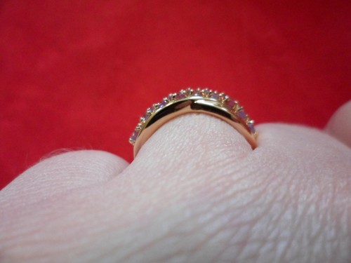 Tansanit Midas Bandring in 18K Gelbgold über 925 Sterling - Größe 8 - 1,05 Karat - Bild 6 von 8