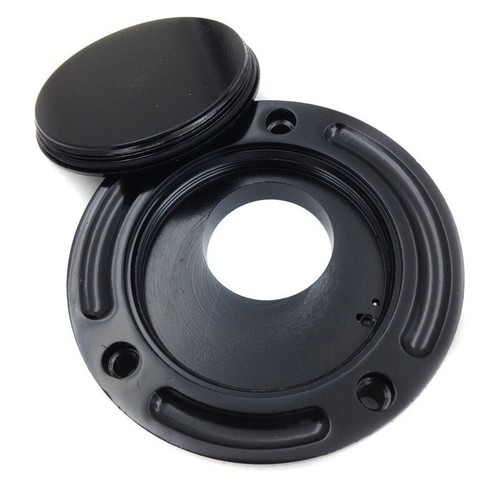 Tapas de combustible sin llave para motocicleta aptas para Yamaha YZF-R6 1999-2019 R6S 2006-2009 negras - Imagen 5 de 6
