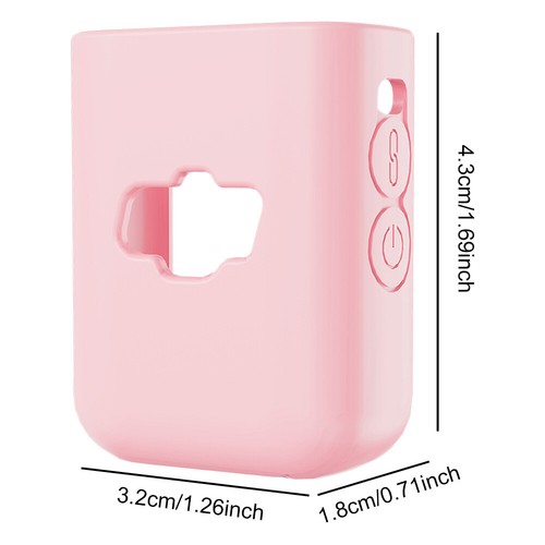 Silicone Protective Case Soft Shell Transmitter Case for DJI Mic 2 (White) - Afbeelding 6 van 6