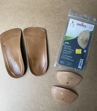 Leather Powerstep Orthotics & Pedag Arch Support Pads-Size 38-40 Our