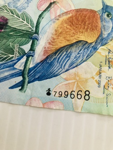 Bermuda 2 Dollars 2009 P-57a Zwiebelpräfix selten
