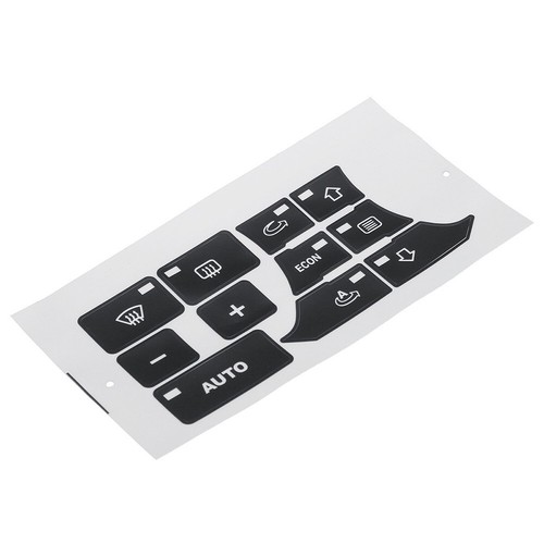 Upgrade Your For A3 8P Climate Control with Quality Button Repair Stickers - Zdjęcie 4 z 6