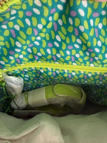 Green vera Bradley handbag Matlo Satchel - Picture 3 of 5