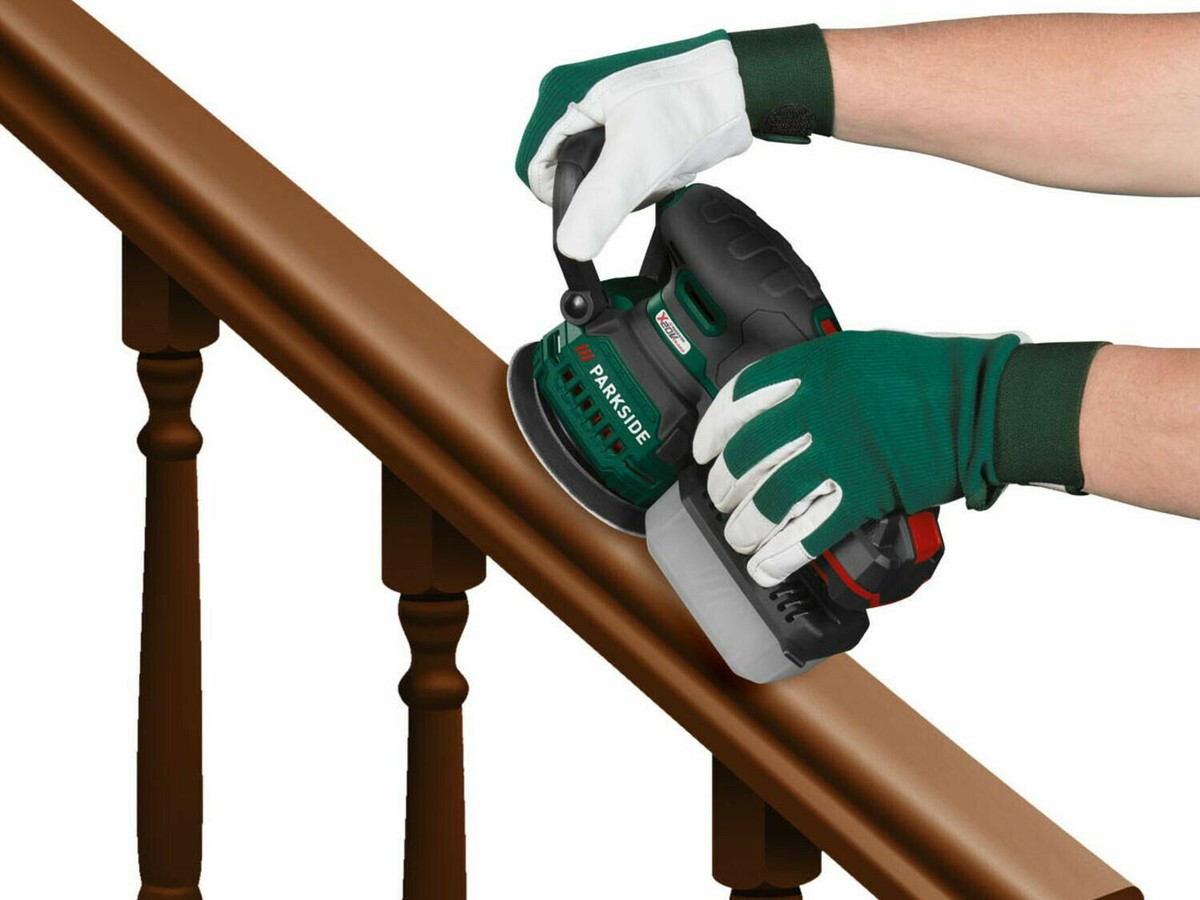 Parkside 20V Cordless Orbital Sander 125mm 2 Batteries included Charger Case. eBay