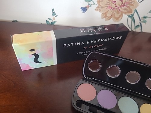 NIB SKINN ByDimitri James Patina Eyeshadows "In Bloom" Palette Of 6 Shadows - Picture 2 of 3