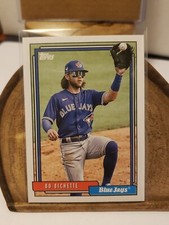 2021 Topps 1992 redux Insert Bo Bichette #t92-47 blue Jays Toronto
