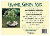 Island Grow Mix -floating Planter Soil (1 Gallon)-for Water Plants-pond-aquatic Island Grow Mix -floating Planter Soil (1 Gallon)-for Water Plants-pond-aquatic