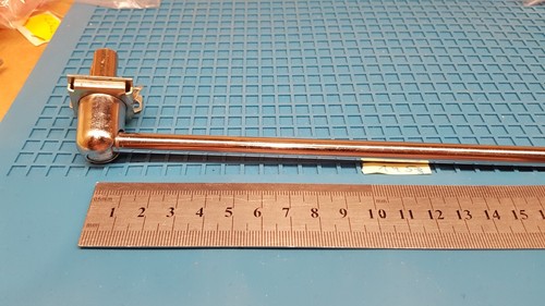 Składana teleskopowa antena odrywająca - wyprodukowana w ZSRR 112 sm max - Zdjęcie 7 z 8