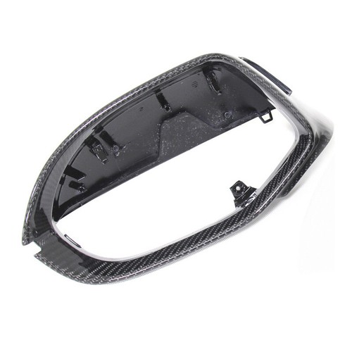 Carbon Fiber Side Mirror Caps Replace for Audi A7 S/RS7 2012-2018 w/ Lane Assist - Picture 6 of 6