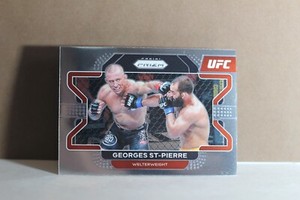 2022 PANINI PRIZM UFC SILVER PRIZM GEORGES ST-PIERRE #61 (U5)