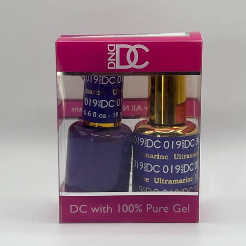 DND DC 100 % Soak Off Gel Politur Duo #019 0,6 flüssige Unzen LED/UV NEU mit Box