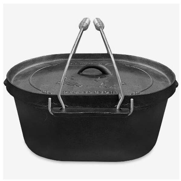New Campfire Cast Iron Camp Oven 10 Quart Outdoor Cooking Camping Kitchen Camp New Campfire Cast Iron Camp Oven 10 Quart Outdoor Cooking Camping Kitchen Camp
