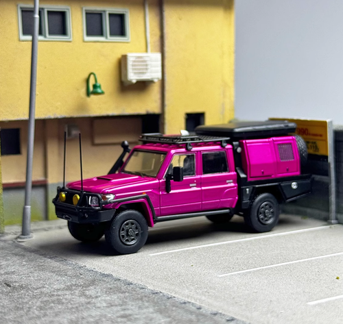 AU Autobots 1:64 Land Cruiser J70 LC79 Pickup Crew Cab Model Diecast Metal Car - Picture 62 of 70