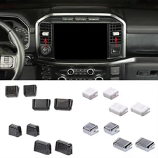 Center Console A/C Air Conditioner Vent Outler Cover Trim For Ford F150 2021 22+