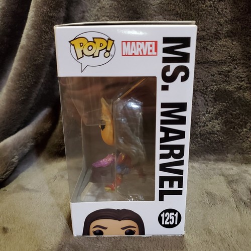 Funko POP Ms. Marvel #1251 Vinyl Bobblehead The Marvels Read Description - Picture 6 of 9