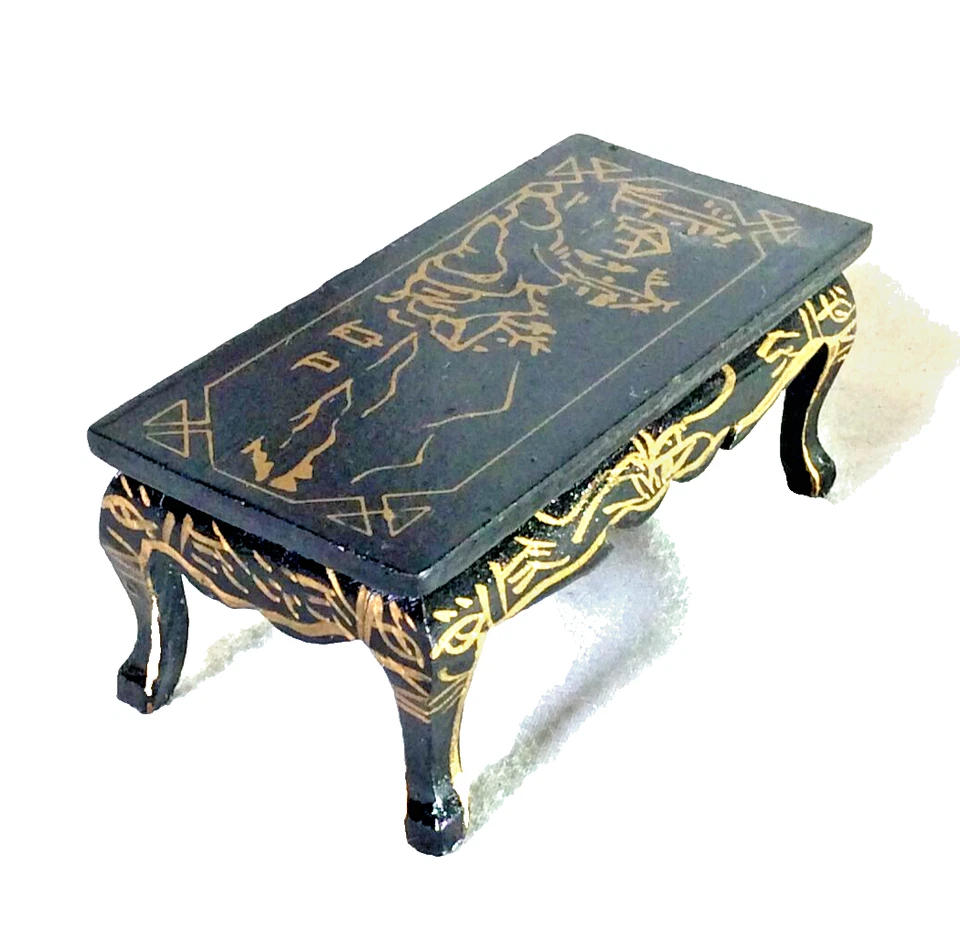 MUEBLES CASA MUÑECAS - MESA NEGRA - USADOS EN EXCELENTE ESTADO Foto 4 de 4