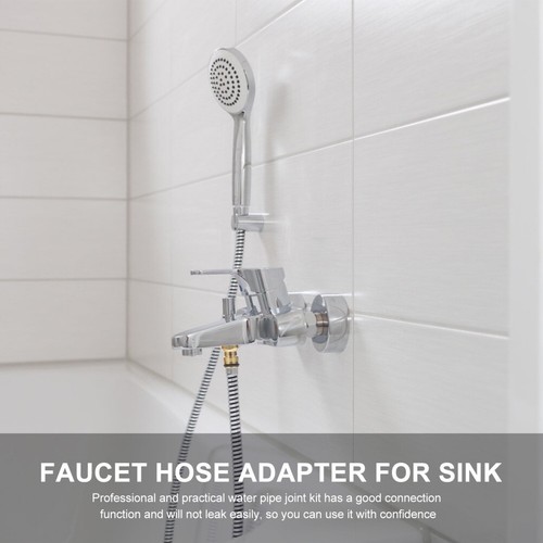 Wasserhahn- Waschbecken Zum Schlauchadapter Gartenschlauch - Bild 3 von 10