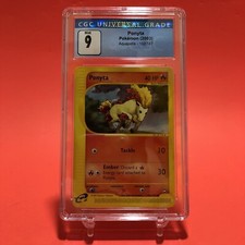 Pokemon Ponyta CGC 9 Aquapolis 102/147 Mint PSA e Series Yoshida