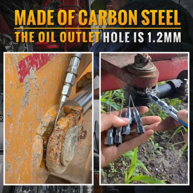1-5X Grease Gun Needle Tip of The Mouth Removable Needle Head Nose Hotsal U0V9 1-5X Grease Gun Needle Tip of The Mouth Removable Needle Head Nose Hotsal U0V9