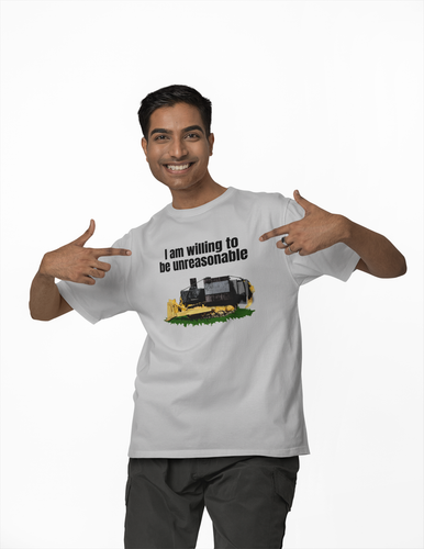 I am willing to be unreasonable - Short-Sleeve Unisex T-Shirt - Picture 20 of 66