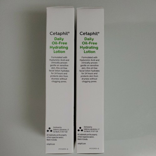 Cetaphil Tägliche Feuchtigkeitslotion Hyaluronsäure Gesicht Empfindliche Haut 3oz x2 - Bild 4 von 10