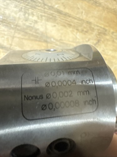 New Sandvik Corobore A34-R825C-E 017 A finish boring head 15mm Adj @ .00008" - Picture 5 of 9