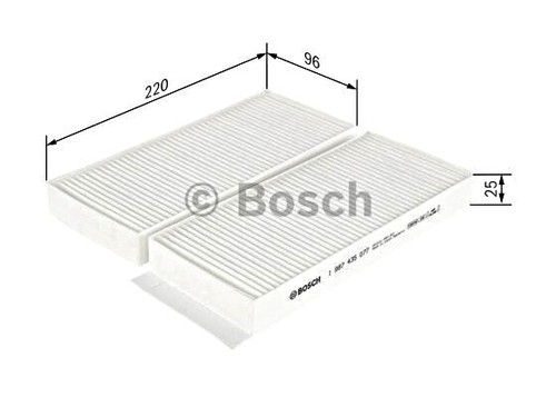 BOSCH Innenraumluft Filter Für SSANGYONG Actyon I II Kyron 05-13 1987435077 - Bild 6 von 6
