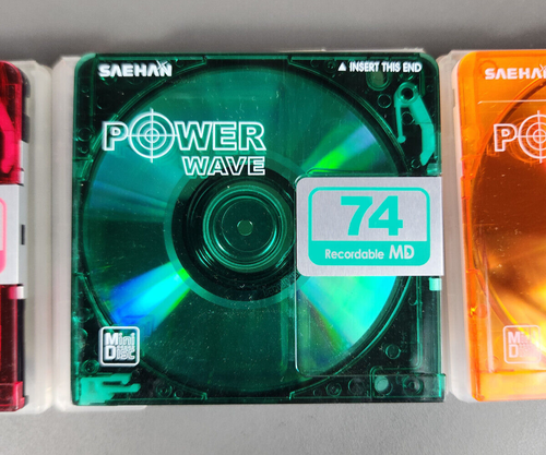 3 colores usados SEAHAN Power Wave MD 74 rojo verde naranja - Imagen 3 de 5