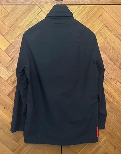Chaqueta de Campo Prada Milano Cremallera Capucha Etiqueta Roja Limpieza en Seco Auténtica L - Imagen 3 de 11