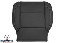 2018 Chevy Tahoe Suburban Premier-Driver Side Bottom Leather AC Seat Cover Black