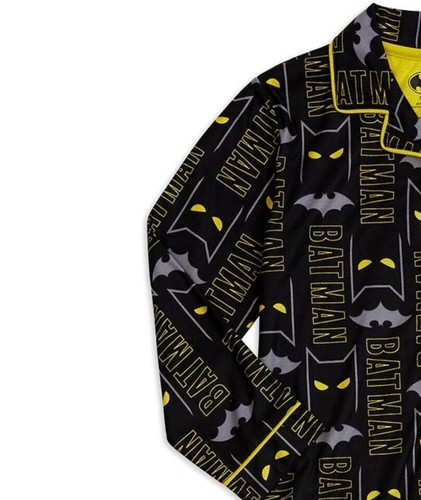 Batman/ Ryan's World / Mario Bro Little Boys Long Sleeve Pajamas PJ 2-Piece Set - Picture 15 of 19