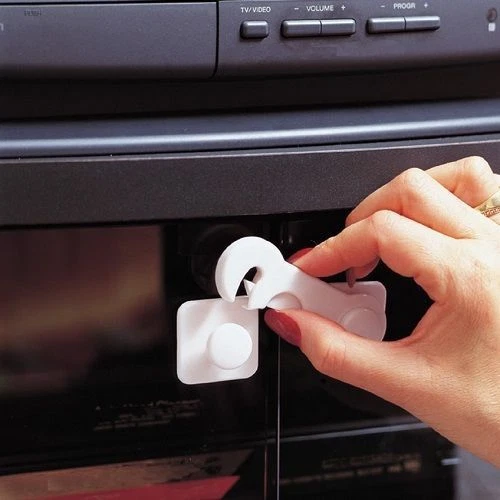 BABY SAFETY CABINET DOOR LOCK CHILD KID TODDLER CUPBOARD SLIDE TV UNIT - Image 2 of 2