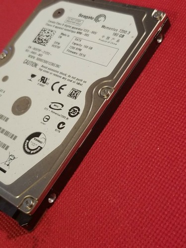 Seagate Momentus 7200.3 160GB Hard Drive SATA DE16 ST9160411ASG 9GEG42-034 HD LT - Picture 7 of 9