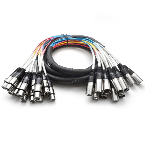 Seismic Audio - 12 Channel XLR Snake Cable - 10 Feet Long - Pro Audio Snake for - Picture 6 of 12