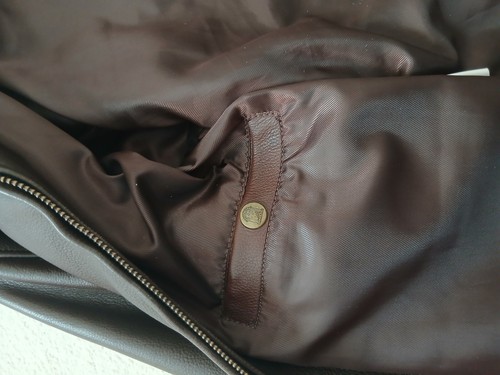 Giacca di pelle Shangri-la Heritage MARRONE taglia XL - Foto 7 di 13
