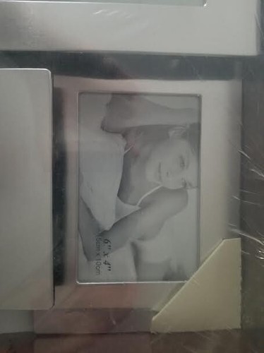 Silver-framed Family Photo Collage with Six 6" x 4" frames, Wall-decor/ Gift. - Picture 2 of 3