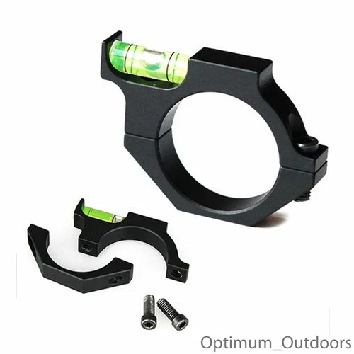 Rifle Air Gun Anti Cant Spirit Level to fit 30mm Scope Tube Bubble Mount UK - Picture 2 of 2