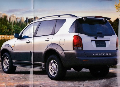 2002 DAEWOO REXTON Korean 24p Brochure GM DAEWOO KDM in Korean SSANGYONG - Picture 4 of 6