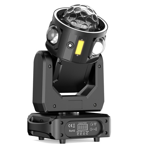 180W Moving Head Light 4 LEDs RGBW Strobe DJ Stage Lighting DMX512 for DJ Party - Bild 12 von 12