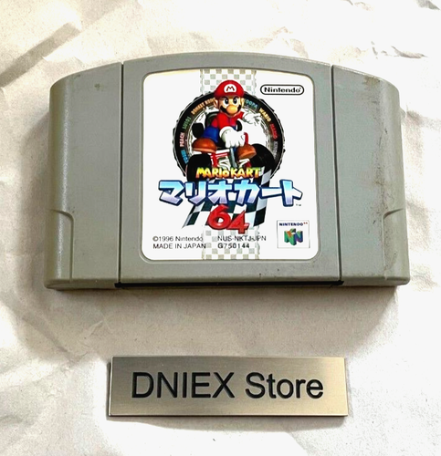 Mario kart 64 Nintendo N64 Authentic tested only cartridge game TOKYO - Picture 1 of 3