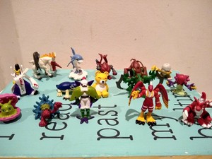 digimon mini figures