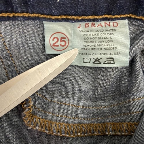 J Brand Leggings Skinny Jeans Size 25 Dark Wash - Picture 8 of 9