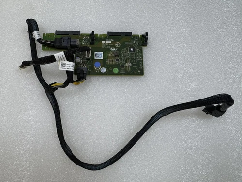 Used Dell R730XD Rear Flex 24B 2*2.5 SFF Drive Backplane NHDXG 0NHDXG w/cables