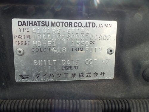 DAIHATSU APPLAUSE SET OF TWIN COIL PACK A101 09/92-05/99 92 93 94 95 96 97 98 - Picture 7 of 7