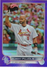 2022 Topps Chrome Update Purple Parallels - You Pick - Complete your Set!