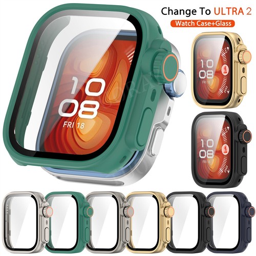 For Huawei Watch Fit 3/4/4 Pro Change To Ultra 2 Cover PC Full Protective Case