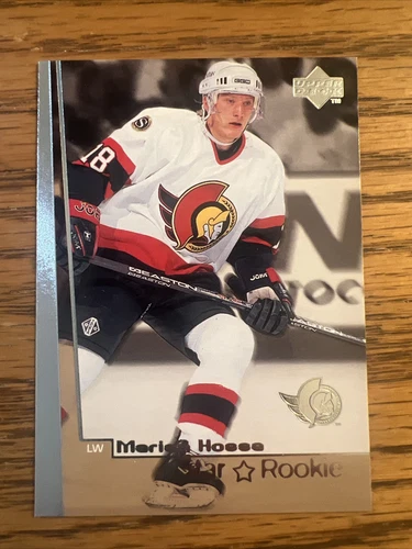 Marian Hossa 1998-99 Upper Deck Star Rookie #6 HHOF (RC) Rookie Card