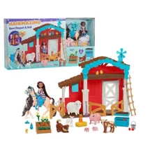 Just Play Hairmazing Doll And Barn Set NEW